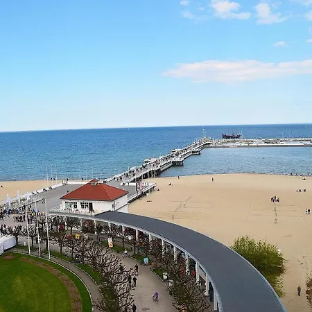 Four - Prywatne Wejscie I Taras W Centrum Sopotu Апартаменти