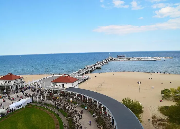 Four - Prywatne Wejscie I Taras W Centrum Sopotu Lejlighed